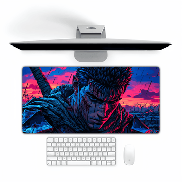 Berserk Anime Desk Mat Extra Large (23x11x3) Printed Anime Deskmat || BERSERK