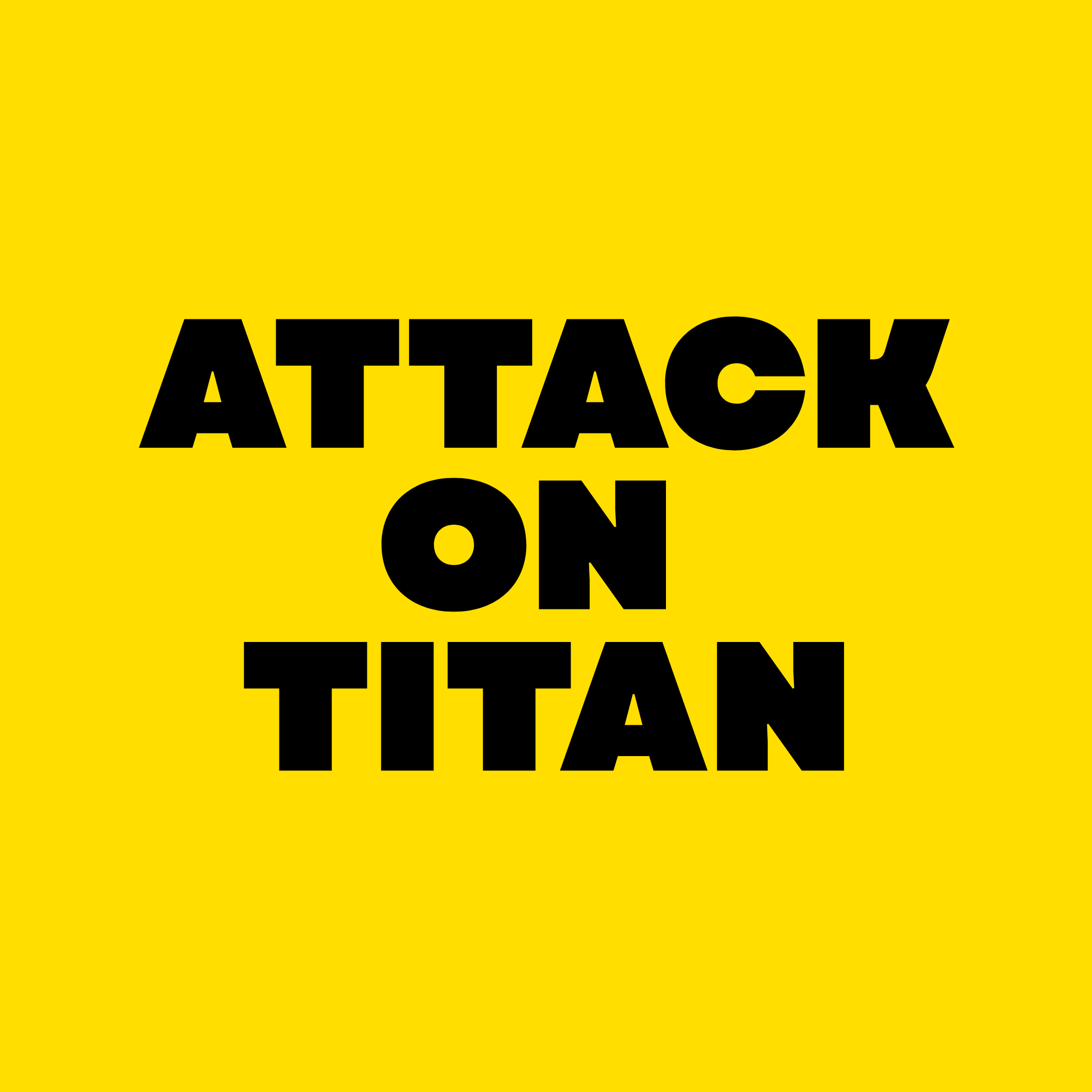 Attack On Titan Poster