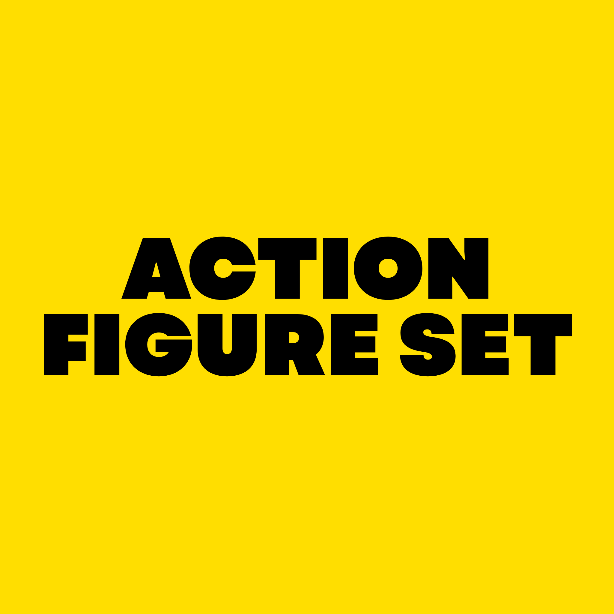 action figure set