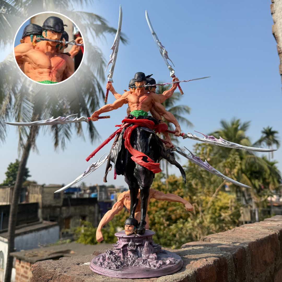 One Piece Zoro Asura Form Nine-Sword Style Limited Edition Premium Action Figure PVC [ 52 CM ] || ONE PIECE