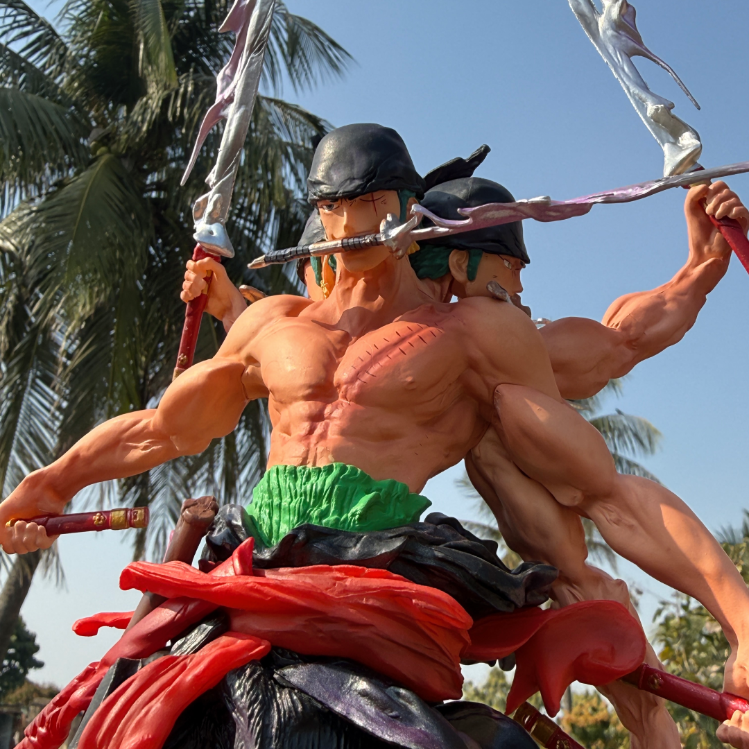 One Piece Zoro Asura Form Nine-Sword Style Limited Edition Premium Action Figure PVC [ 52 CM ] || ONE PIECE