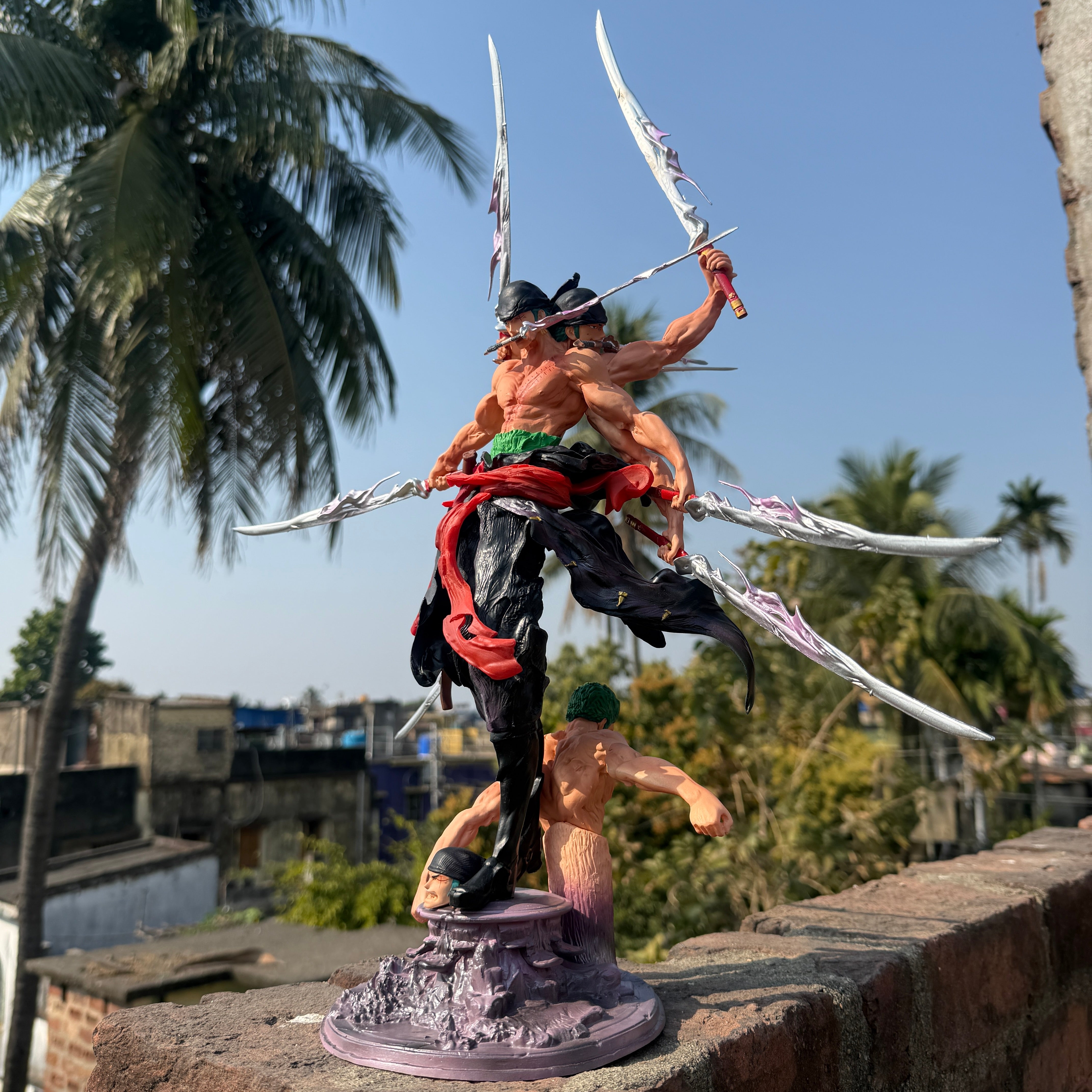 One Piece Zoro Asura Form Nine-Sword Style Limited Edition Premium Action Figure PVC [ 52 CM ] || ONE PIECE