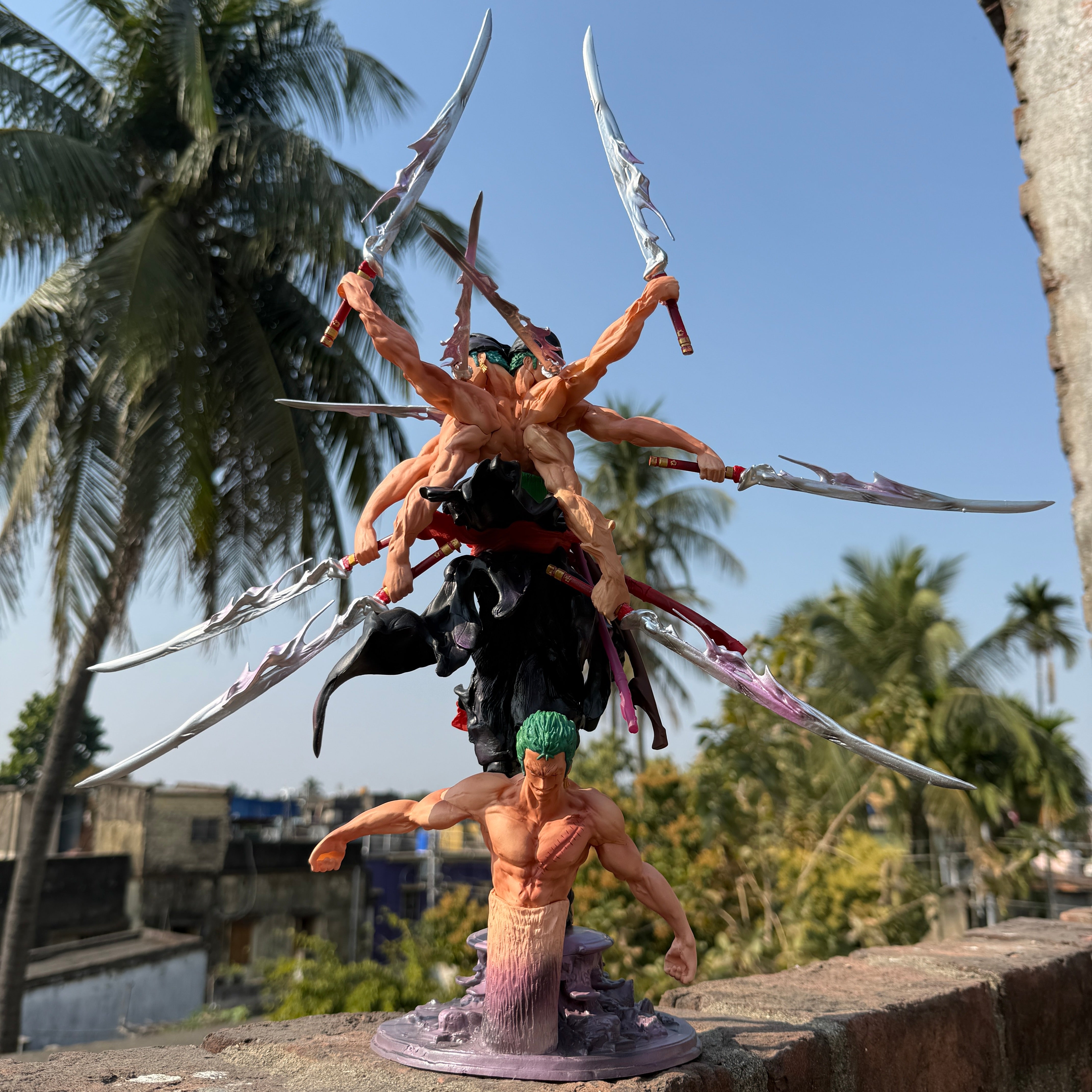 One Piece Zoro Asura Form Nine-Sword Style Limited Edition Premium Action Figure PVC [ 52 CM ] || ONE PIECE