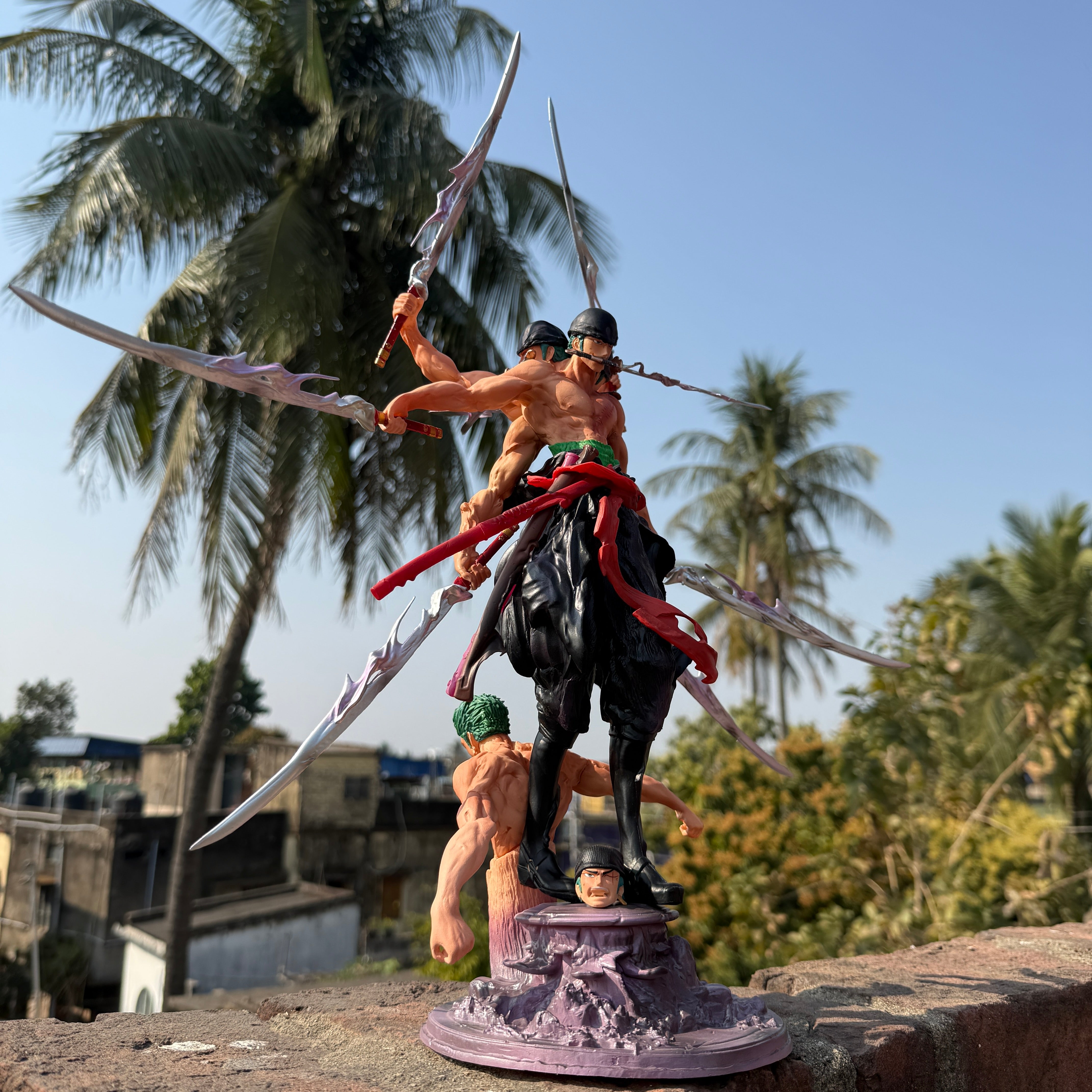 One Piece Zoro Asura Form Nine-Sword Style Limited Edition Premium Action Figure PVC [ 52 CM ] || ONE PIECE