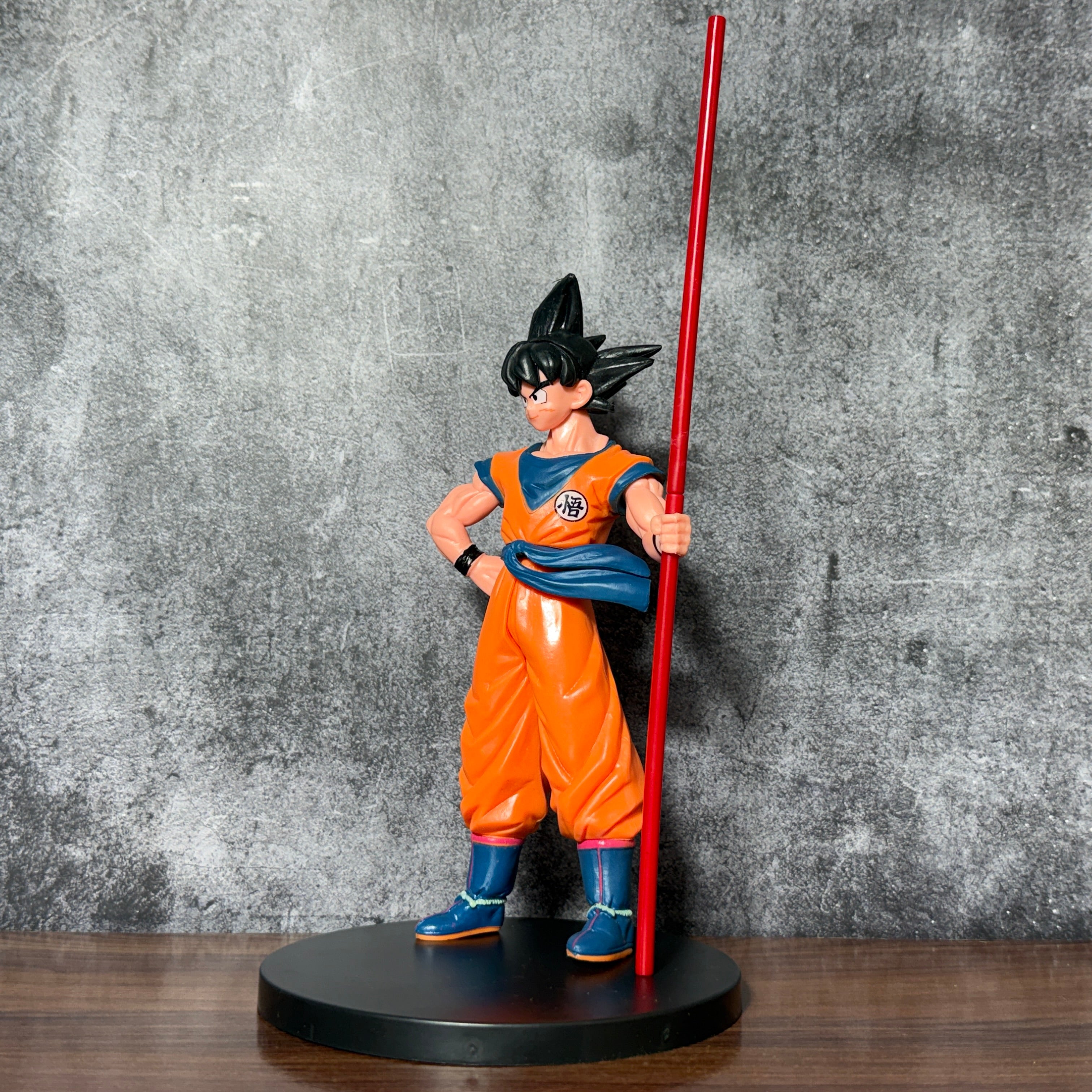 Dragon Ball Son Goku With Power Pole Action Figure PVC [ 23 CM ] || DRAGON BALL Z