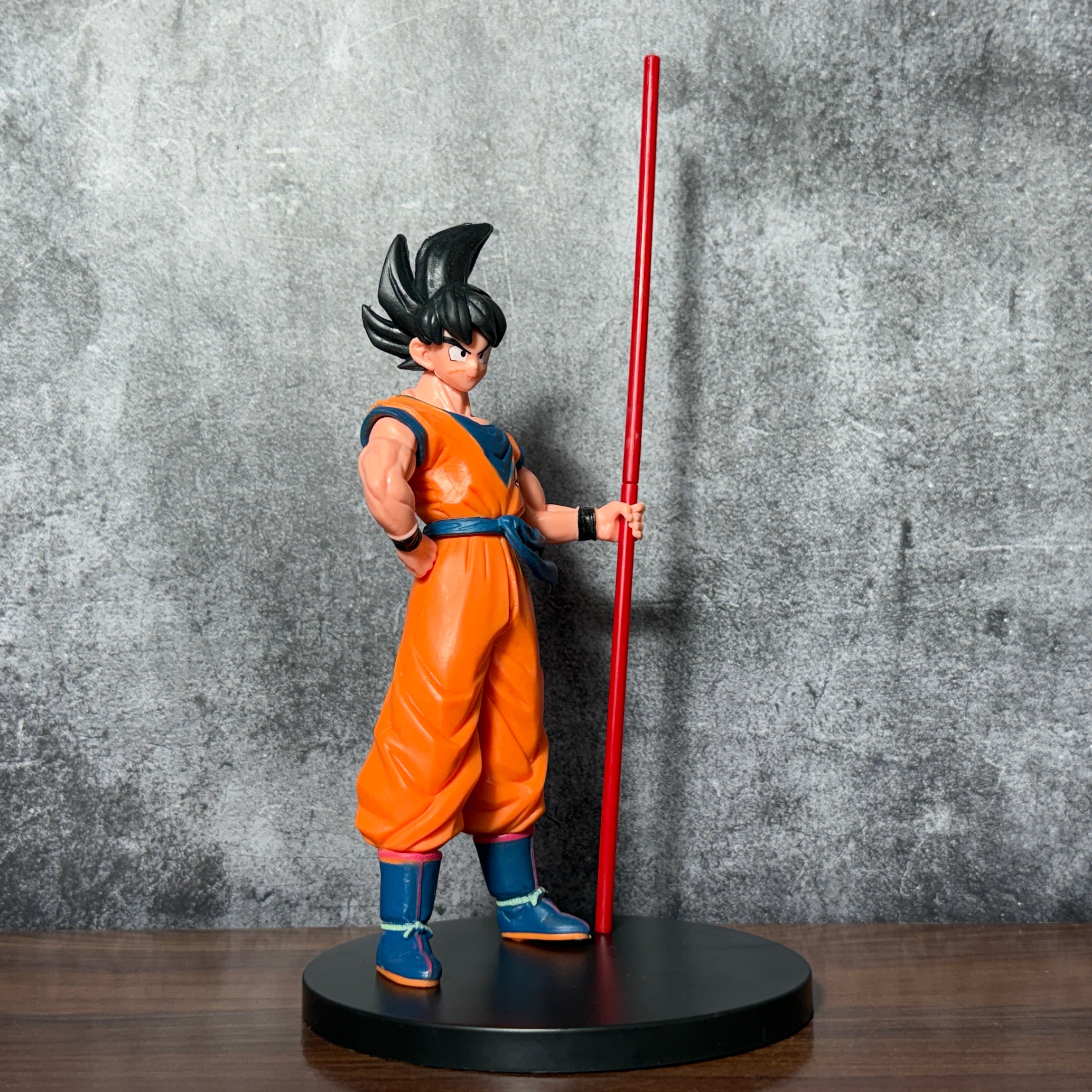 Dragon Ball Son Goku With Power Pole Action Figure PVC [ 23 CM ] || DRAGON BALL Z