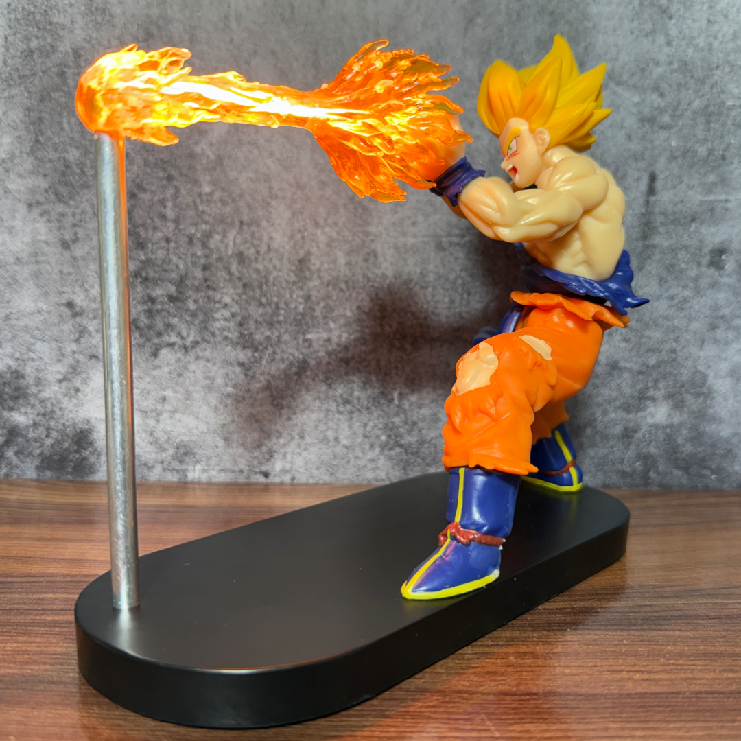 Dragon Ball Z Super Saiyan Goku Kamehameha LED Night Light Action Figure || DRAGON BALL Z