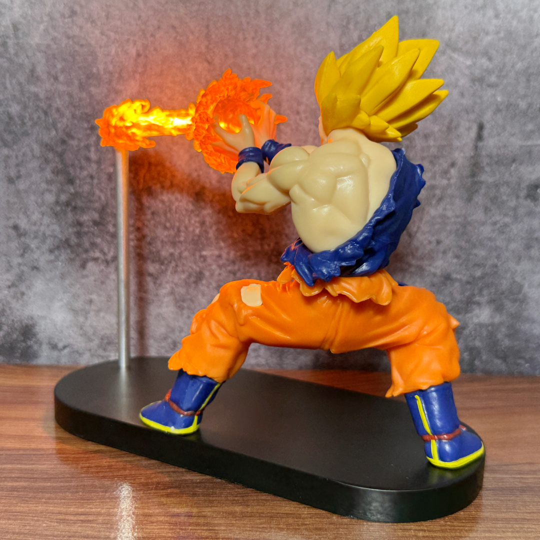 Dragon Ball Z Super Saiyan Goku Kamehameha LED Night Light Action Figure || DRAGON BALL Z