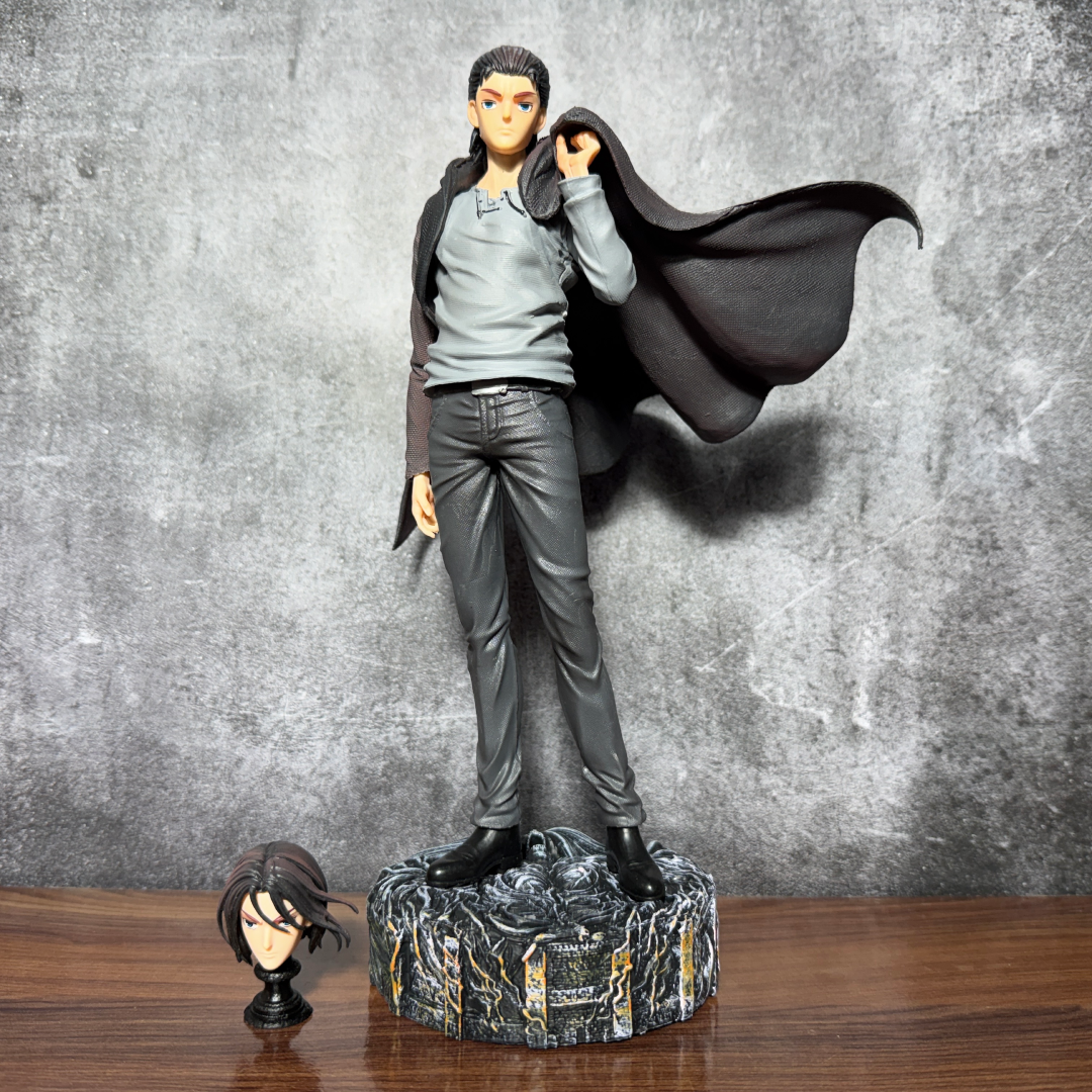Attack On Titan Eren Yeager Iconic Action Figure PVC [ 30 CM ] || ATTACK ON TITAN