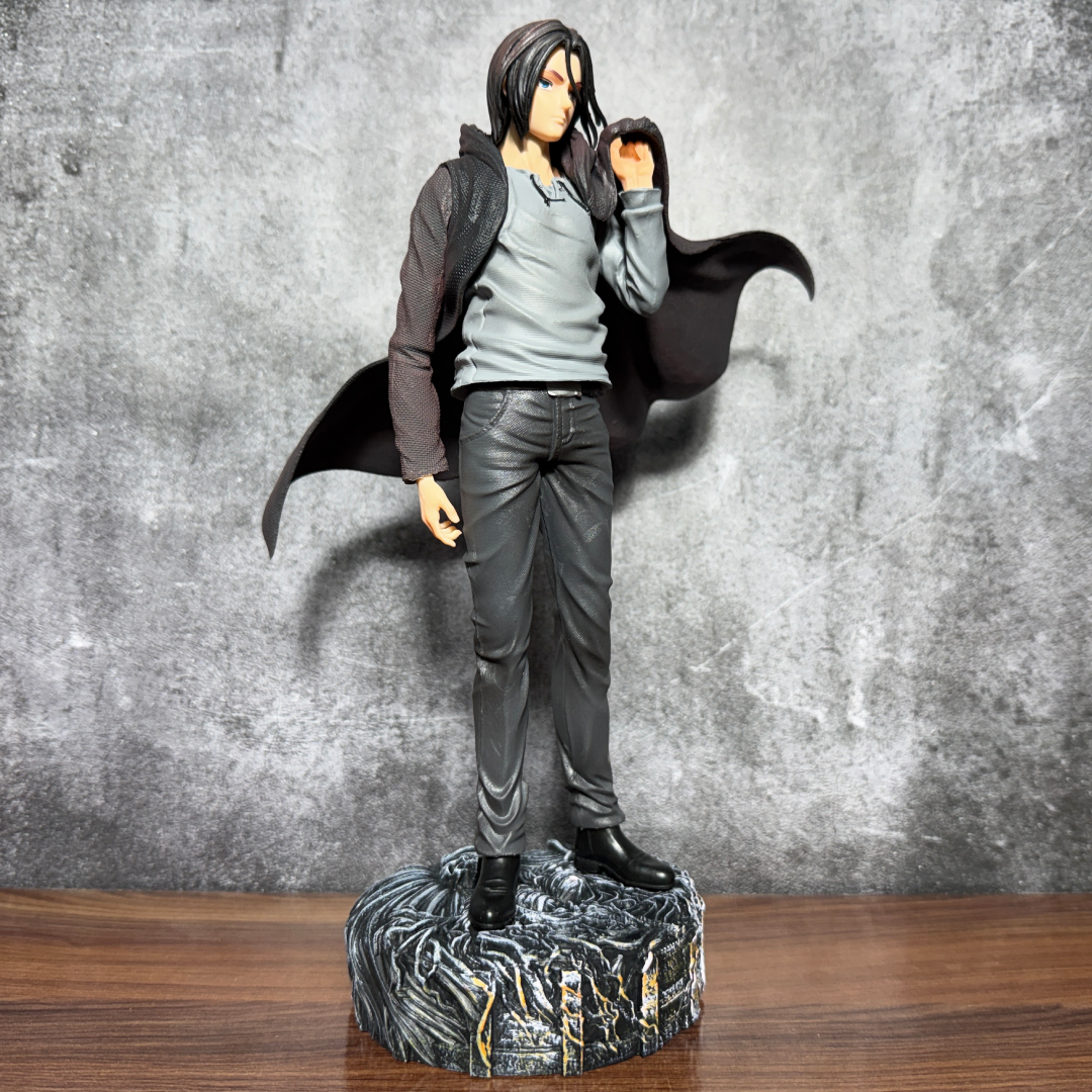 Attack On Titan Eren Yeager Iconic Action Figure PVC [ 30 CM ] || ATTACK ON TITAN