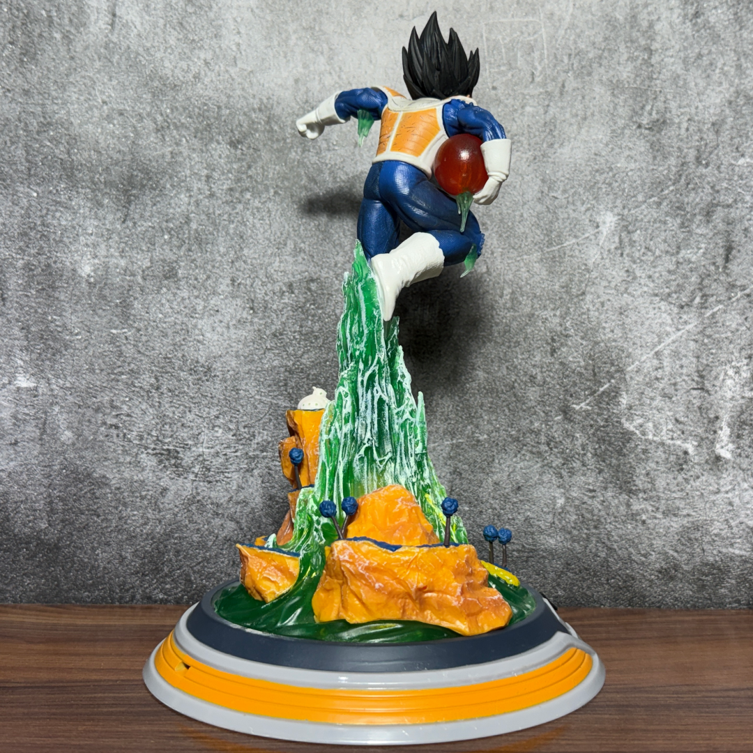 Dragon Ball Vegeta Namek Saga With LED Base Battle Attack Form Action Figure PVC [ 25 CM ] || DRAGON BALL Z