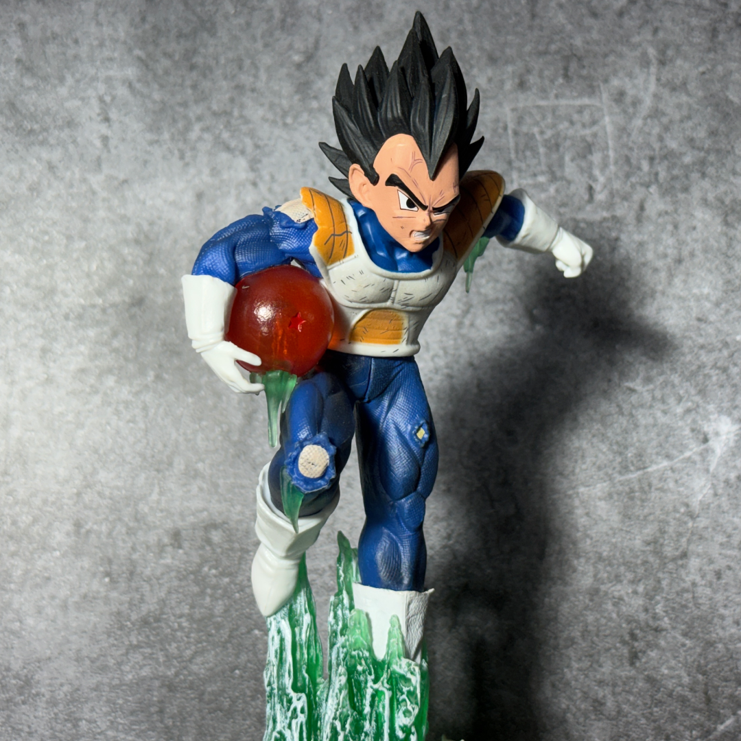 Dragon Ball Vegeta Namek Saga With LED Base Battle Attack Form Action Figure PVC [ 25 CM ] || DRAGON BALL Z