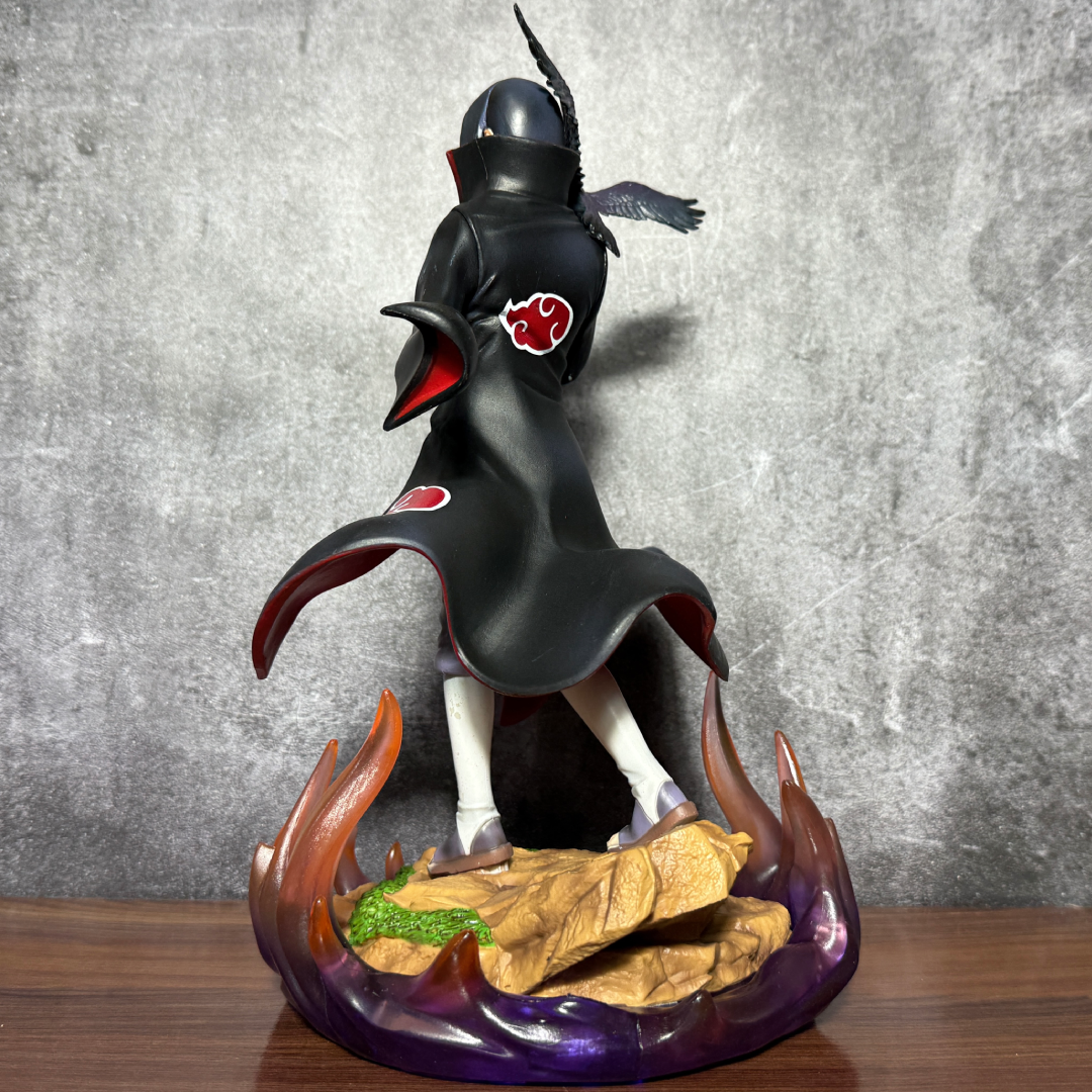 Naruto Shippuden Itachi Uchiha Akatsuki Crow Summoning Statue Limited Edition Action Figure PVC [ 30 CM ] || NARUTO