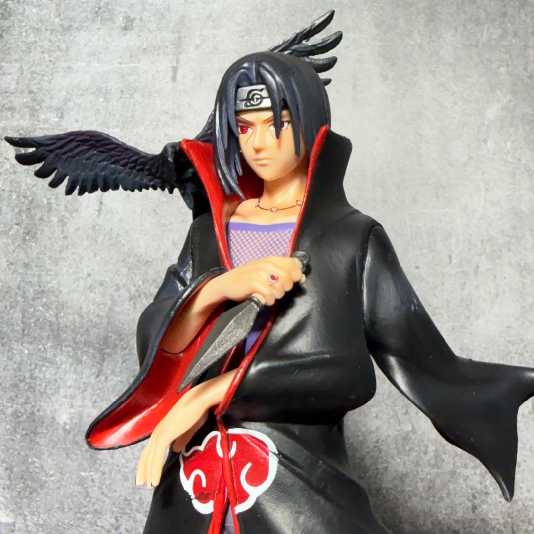 Naruto Shippuden Itachi Uchiha Akatsuki Crow Summoning Statue Limited Edition Action Figure PVC [ 30 CM ] || NARUTO