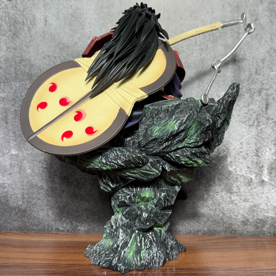 Naruto Shippuden Madara Uchiha With Gunbai & Scythe Action Figure PVC [ 28 CM ] || NARUTO