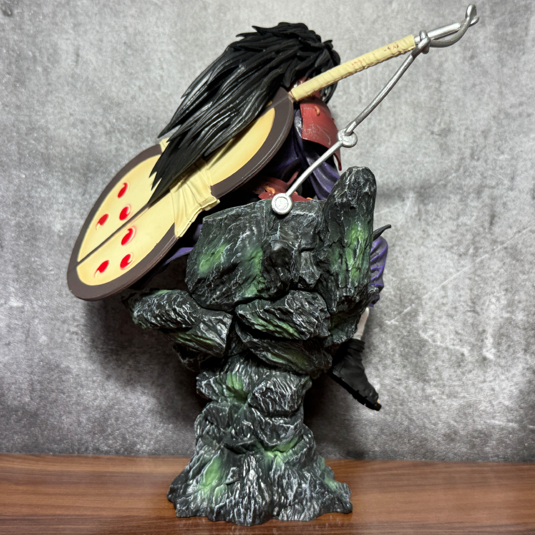 Naruto Shippuden Madara Uchiha With Gunbai & Scythe Action Figure PVC [ 28 CM ] || NARUTO