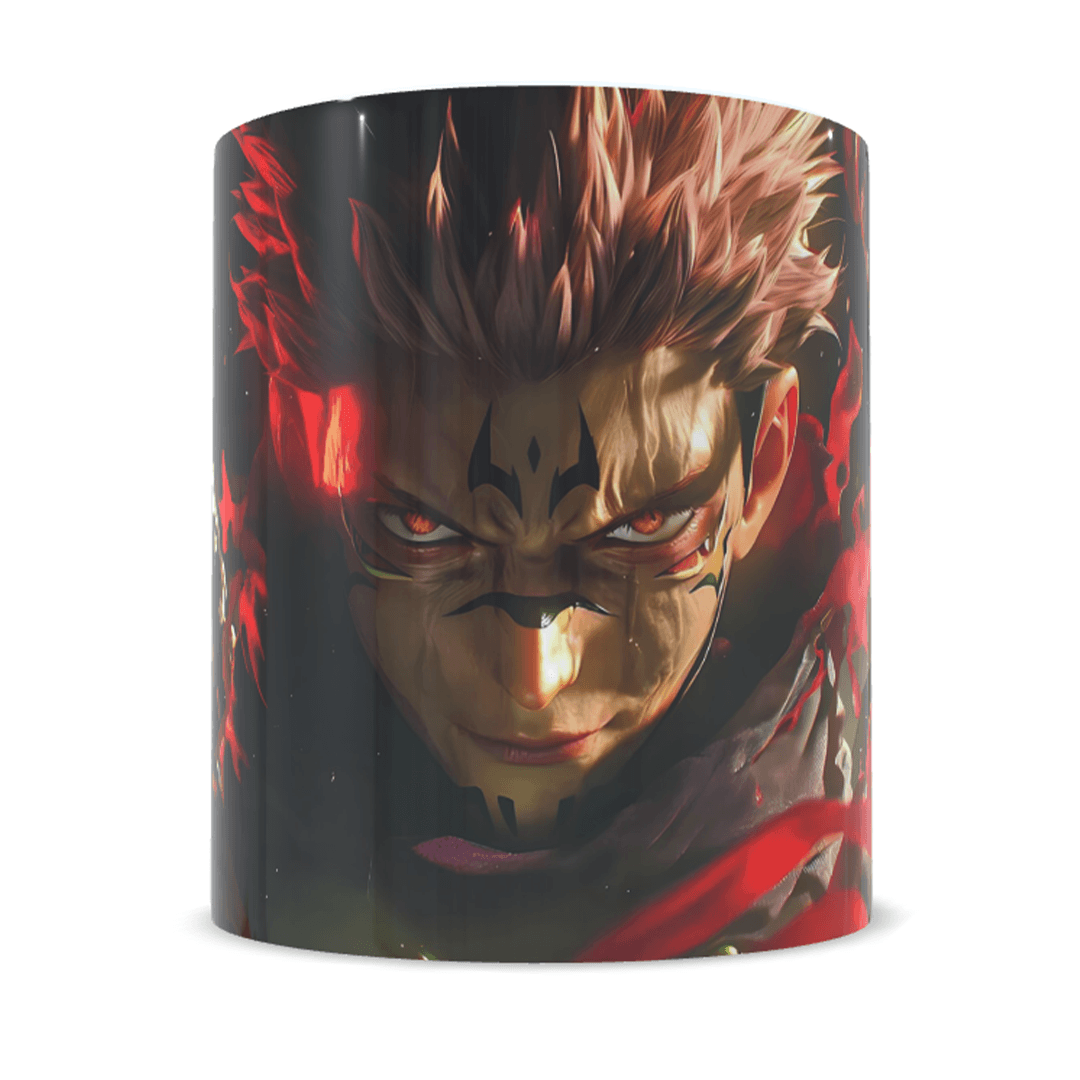 Sukuna Jujutsu Kaisen Anime Printed Coffee Mug (300 ml) || JUJUTSU KAISEN #4