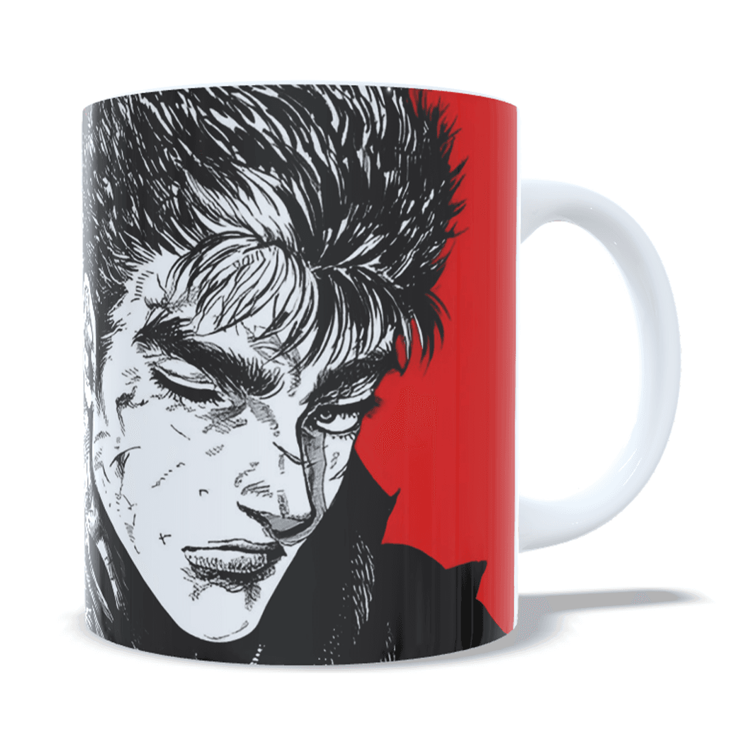 Guts Berserk Anime Printed Coffee Mug (300 ml) || BERSERK #1