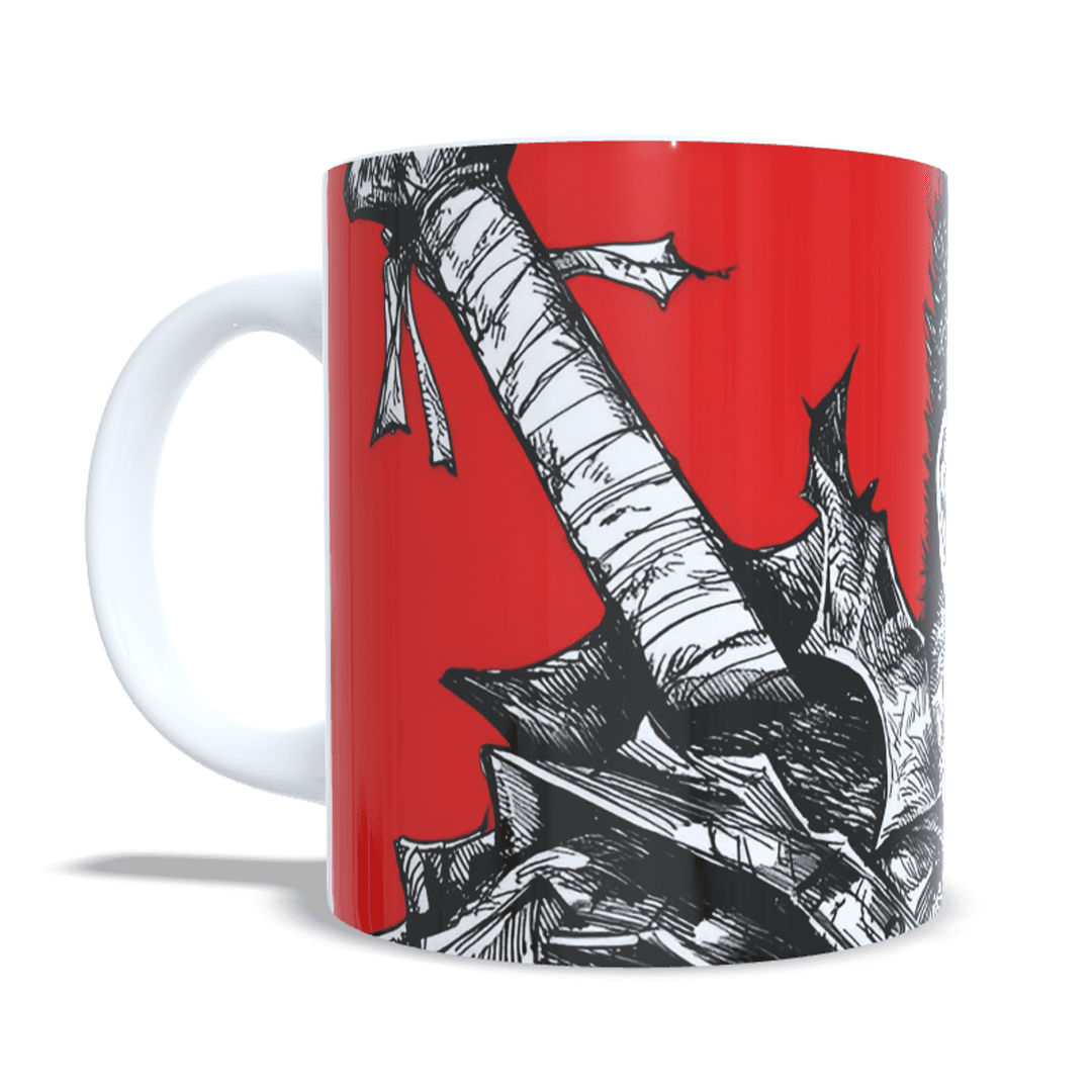 Guts Berserk Anime Printed Coffee Mug (300 ml) || BERSERK #1