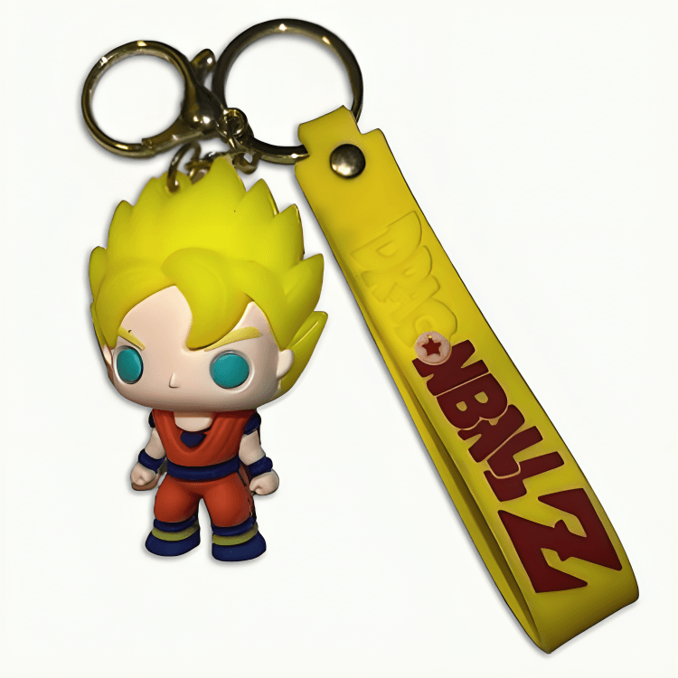 Goku Anime Action Figures 3D Keychain keyring || DRAGON BALL Z