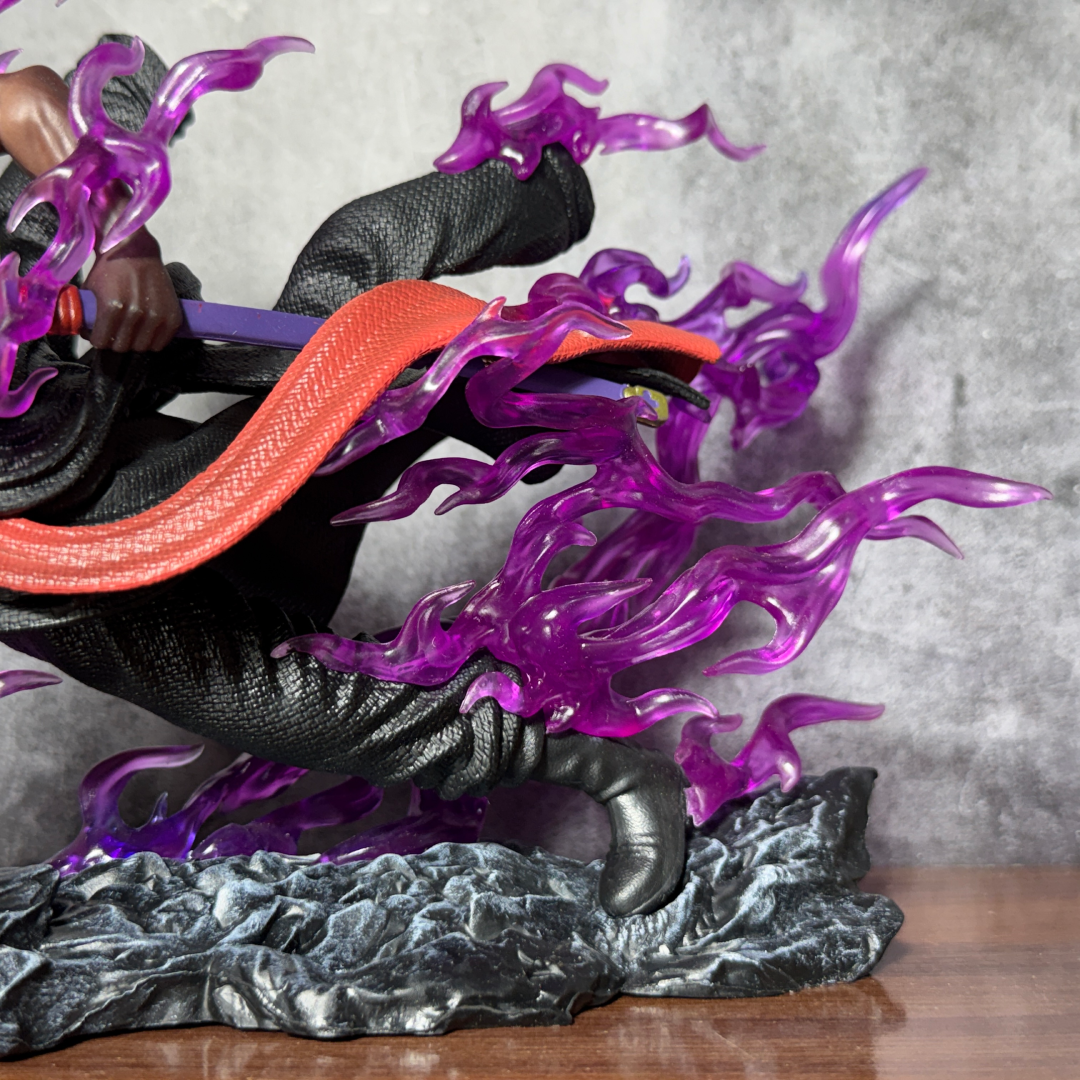 One Piece Roronoa Zoro "Enma Unleashed" Battle Wano Arc Premium PVC Action Figure with Haki Effects || ONE PIECE