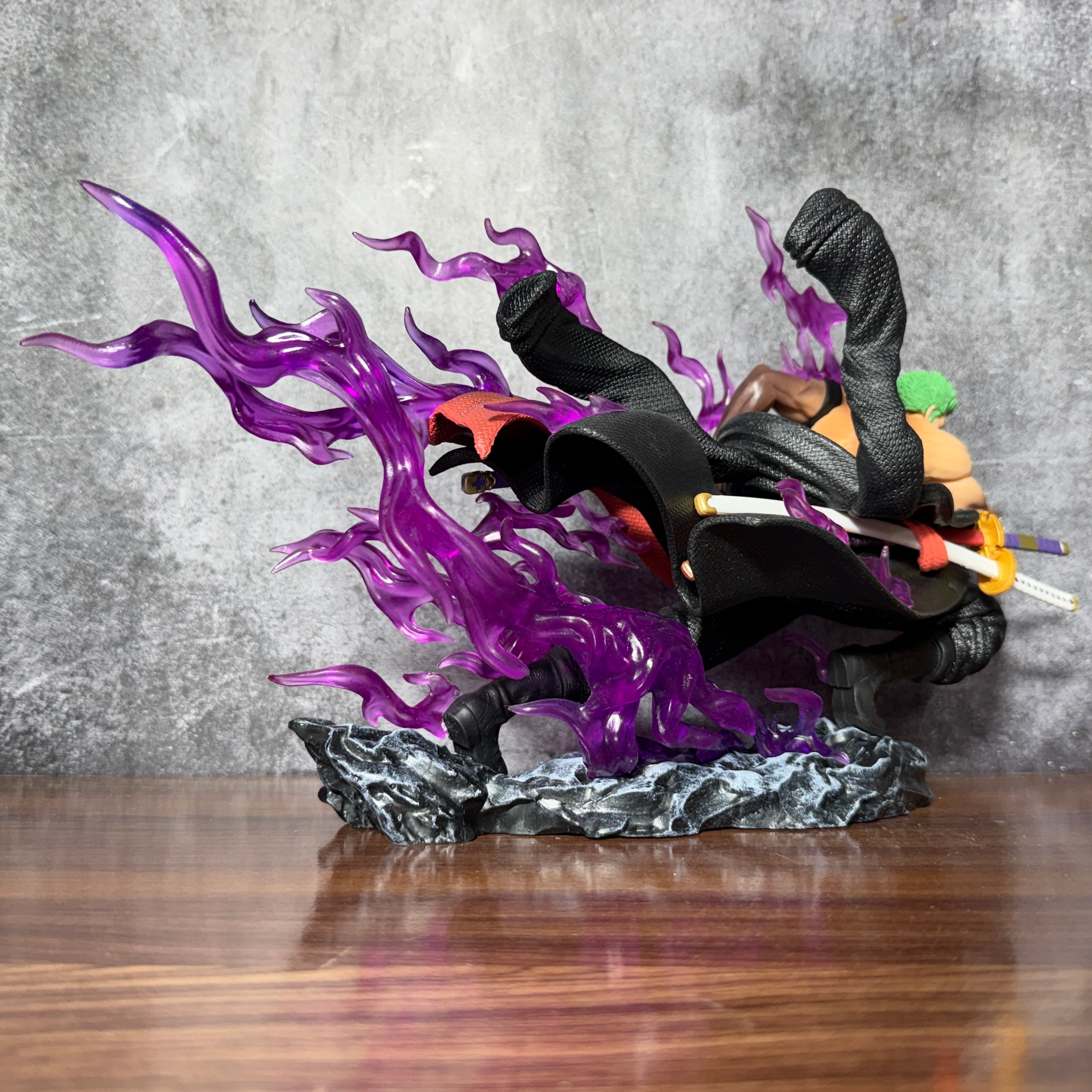 One Piece Roronoa Zoro "Enma Unleashed" Battle Wano Arc Premium PVC Action Figure with Haki Effects || ONE PIECE