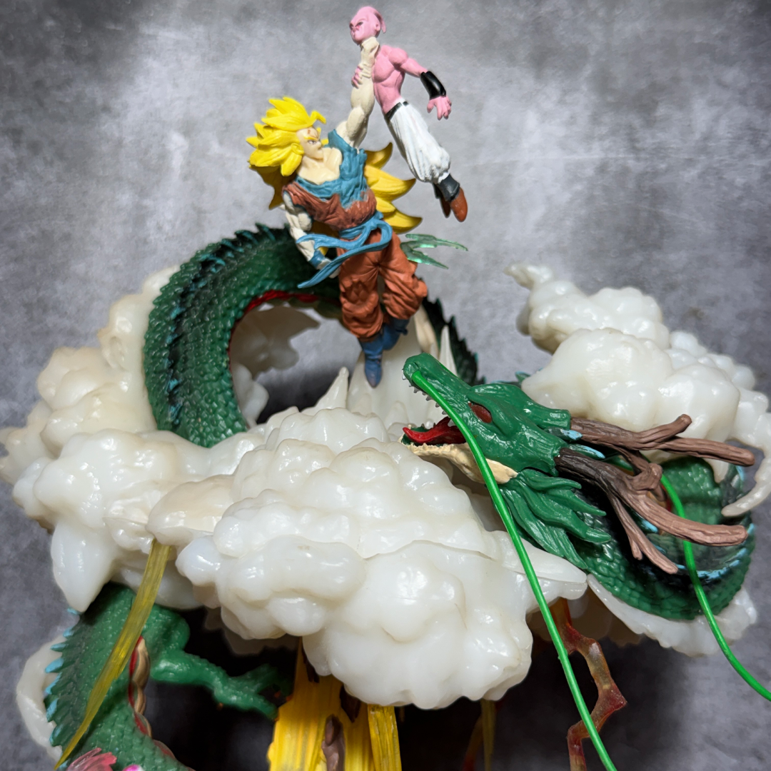 Dragon Ball Z "Ultimate Battle" Goku & Shenron vs. All Villains Premium Limited Edition PVC Action figure [ 40 CM ] || DRAGON BALL Z
