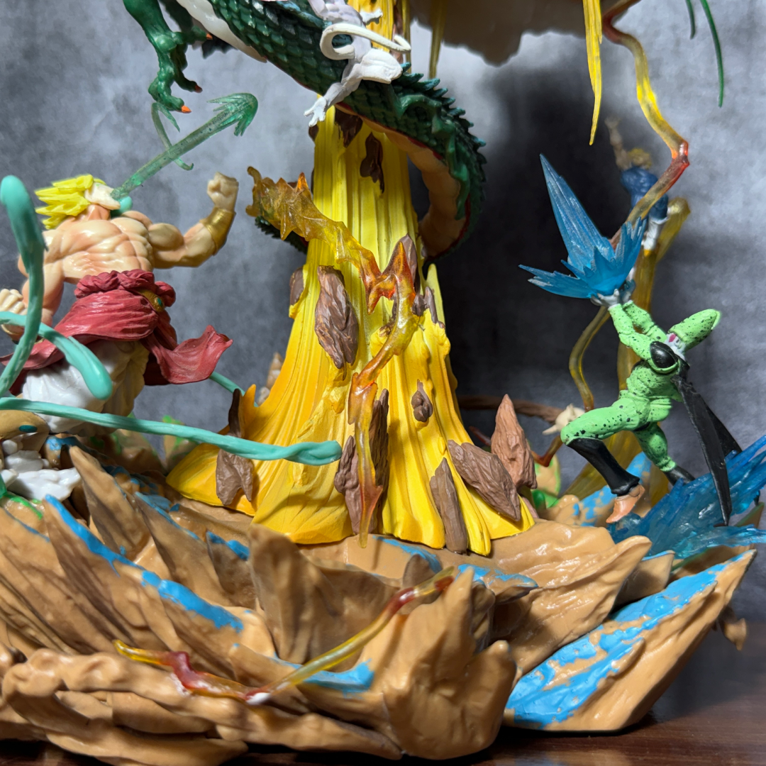 Dragon Ball Z "Ultimate Battle" Goku & Shenron vs. All Villains Premium Limited Edition PVC Action figure [ 40 CM ] || DRAGON BALL Z