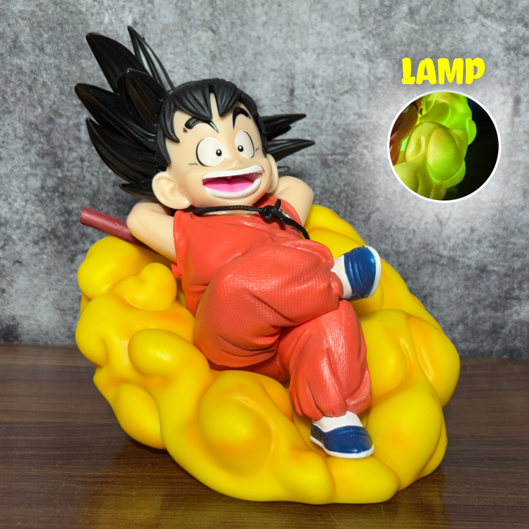 Dragon Ball Z Kid Goku on Flying Nimbus || LED Night Light PVC Action Figure || DRAGON BALL Z