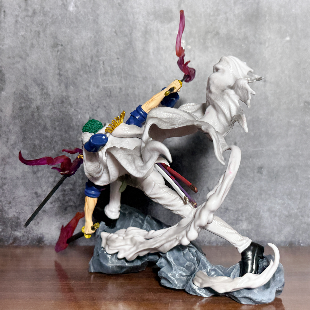 Roronoa Zoro Three-Sword Style Marine Admiral Suit Premium PVC Action Figure || ONE PIECE