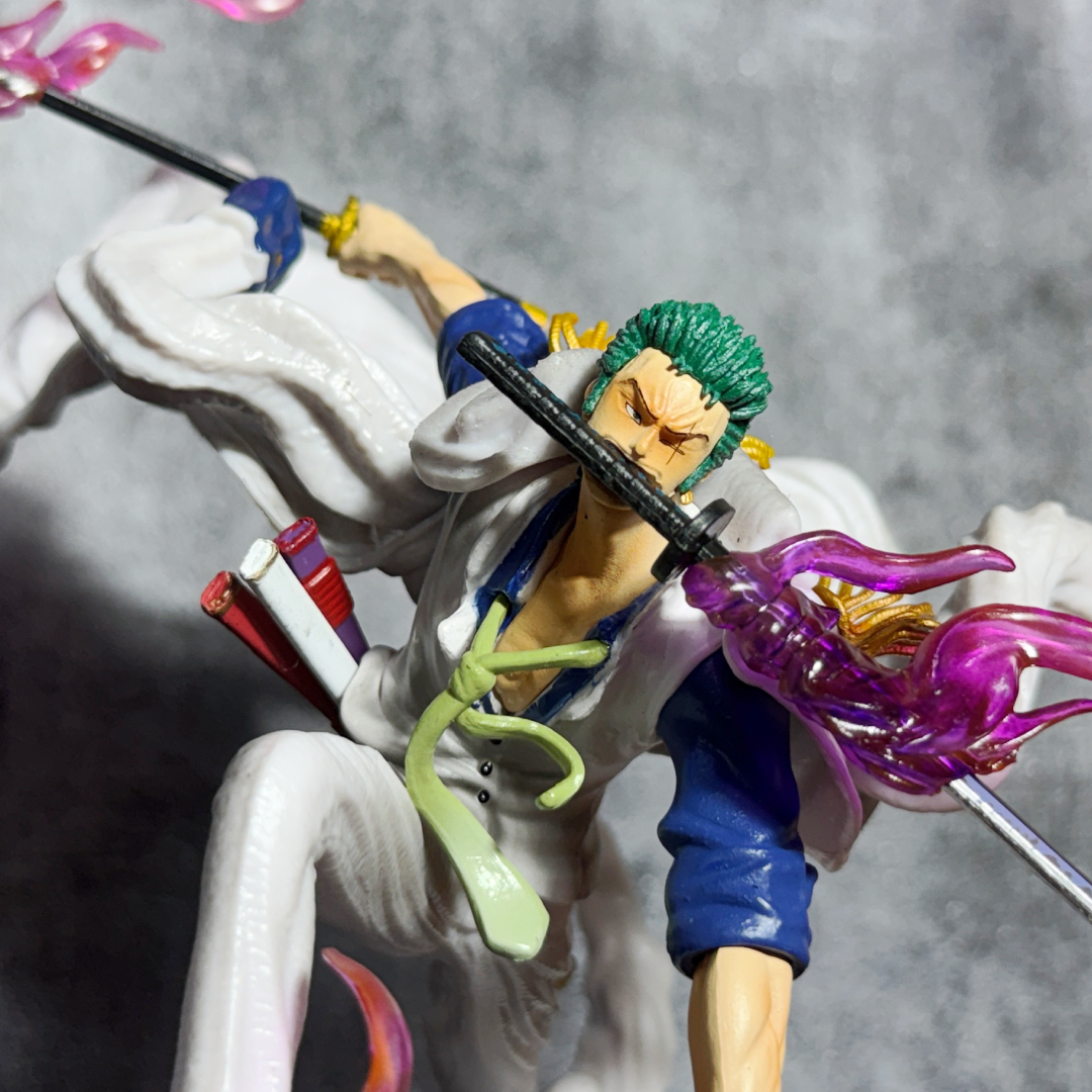 Roronoa Zoro Three-Sword Style Marine Admiral Suit Premium PVC Action Figure || ONE PIECE