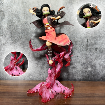 Demon Slayer Nezuko Kamado "Exploding Blood" Premium Action Figure PVC [ 24 CM ] || DEMON SLAYER