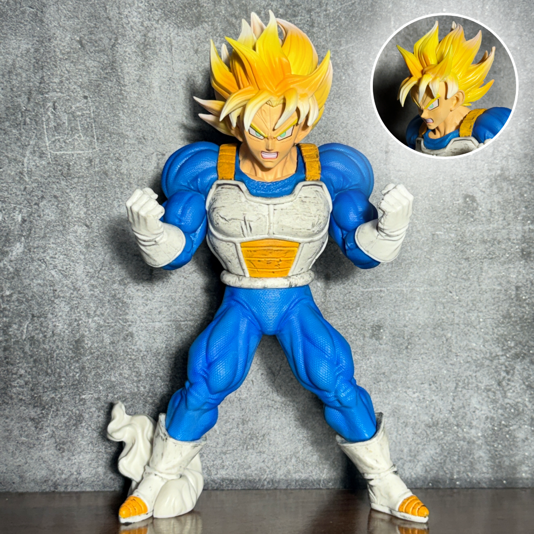 Dragon Ball Z Super Saiyan Vegeta Hyper Muscle Battle Stance Action Figure PVC [ 30 CM ] || DRAGON BALL Z
