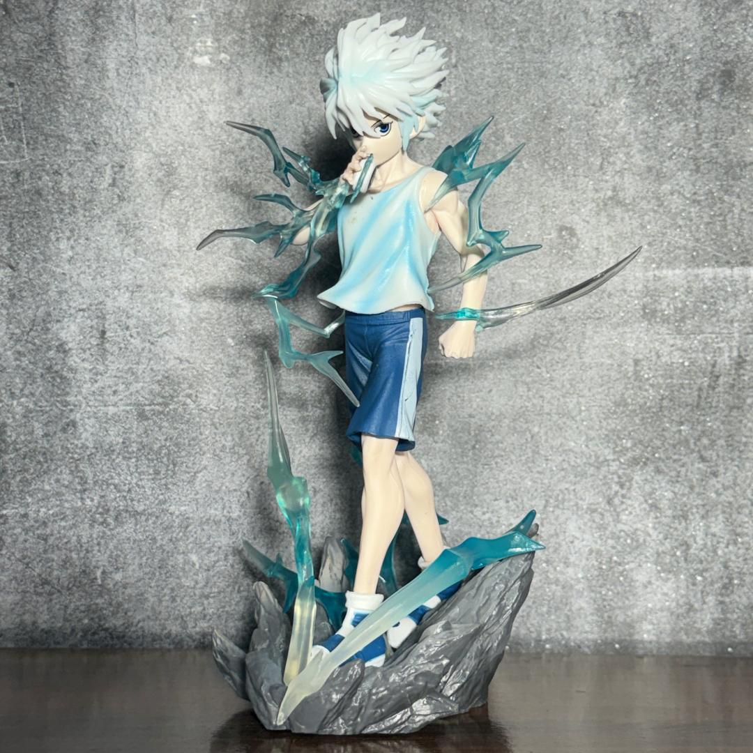 Hunter x Hunter Killua Zoldyck Godspeed Translucent Lightning Aura Diorama Action Figure PVC [ 24 CM ] || HUNTER X HUNTER