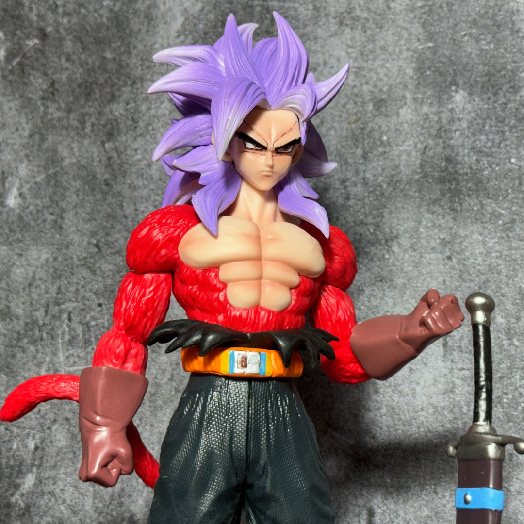 Dragon Ball Heroes Future Trunks Super Saiyan 4 Action Figure PVC [ 33 CM ] || DRAGON BALL Z