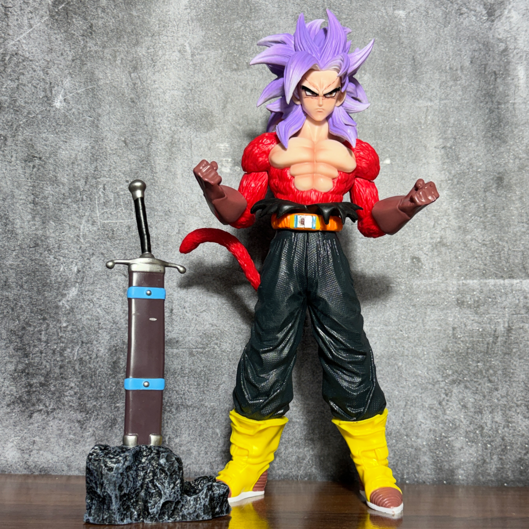 Dragon Ball Heroes Future Trunks Super Saiyan 4 Action Figure PVC [ 33 CM ] || DRAGON BALL Z