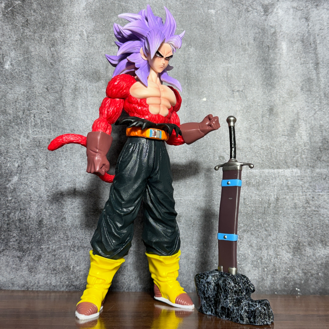Dragon Ball Heroes Future Trunks Super Saiyan 4 Action Figure PVC [ 33 CM ] || DRAGON BALL Z
