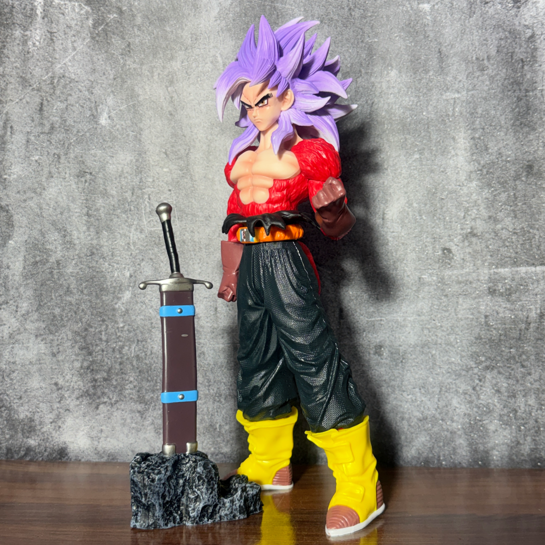 Dragon Ball Heroes Future Trunks Super Saiyan 4 Action Figure PVC [ 33 CM ] || DRAGON BALL Z