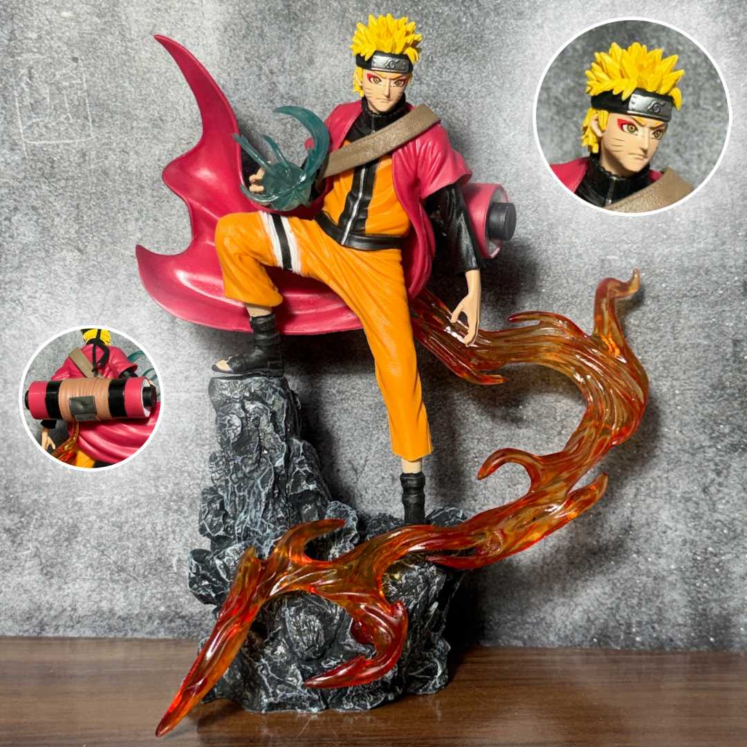 Naruto Shippuden Sage Mode Naruto Uzumaki Pain Arc Diorama Premium Action Figure PVC [ 24 CM ] || NARUTO