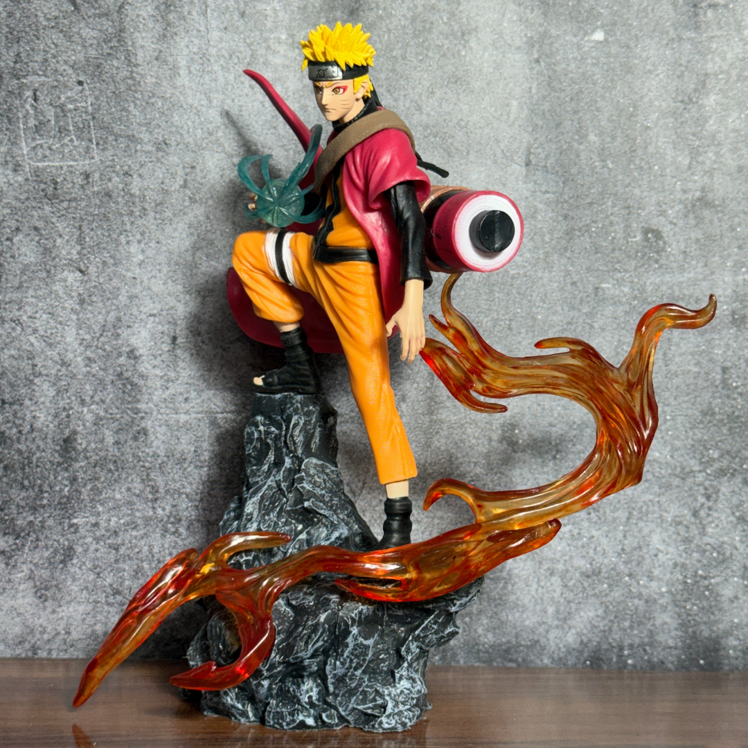 Naruto Shippuden Sage Mode Naruto Uzumaki Pain Arc Diorama Premium Action Figure PVC [ 24 CM ] || NARUTO