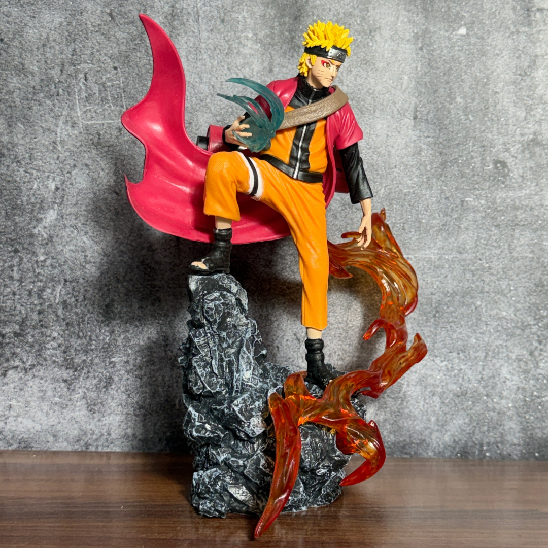 Naruto Shippuden Sage Mode Naruto Uzumaki Pain Arc Diorama Premium Action Figure PVC [ 24 CM ] || NARUTO