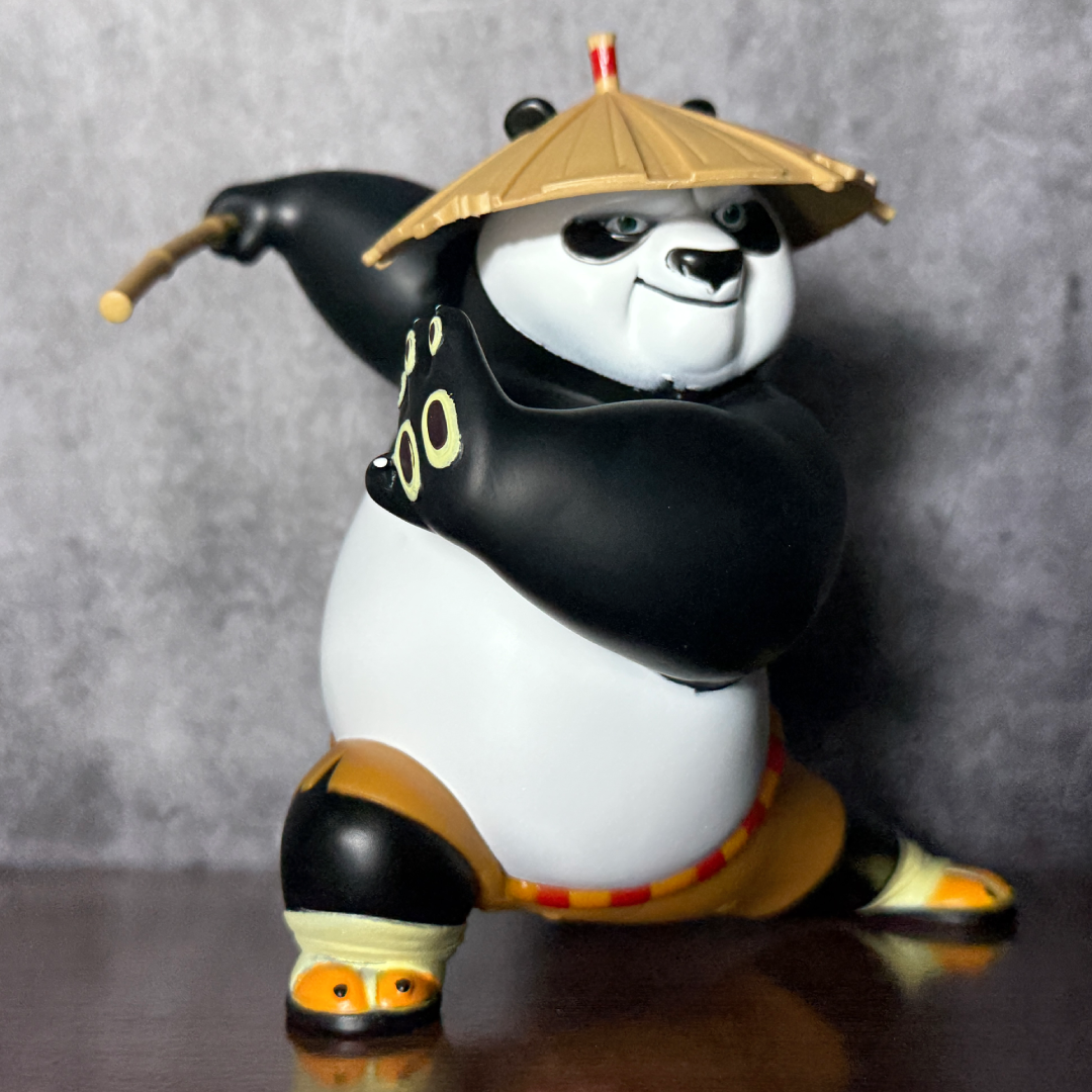 Kung Fu Panda "Po" Dragon Warrior Action Figure PVC [ 18 CM ] || KUNG FU PANDA