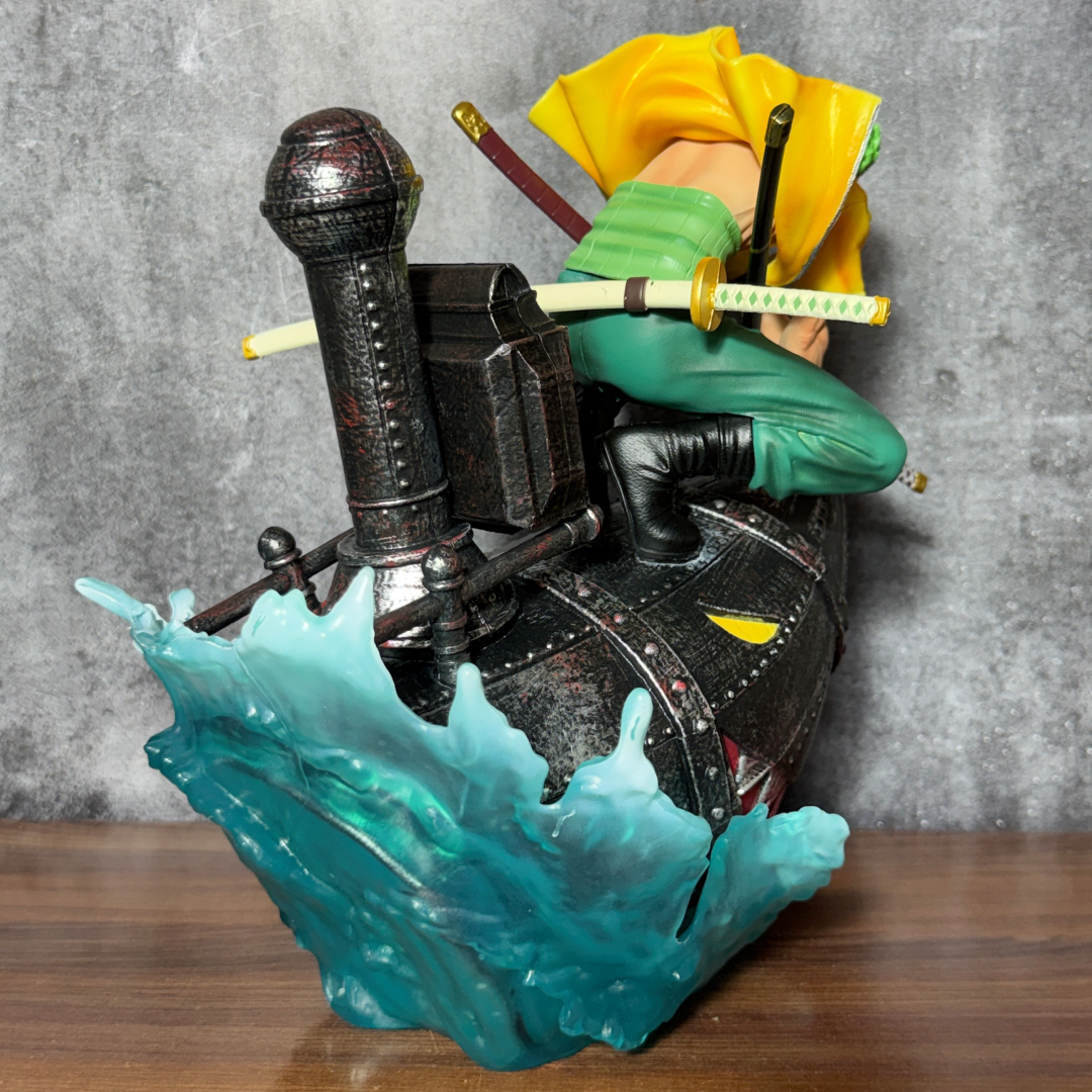 One Piece Roronoa Zoro Wano Arc Riding Rocket Man Diorama Statue Premium Limited EditionAction Figure PVC [ 27 CM ] || ONE PIECE