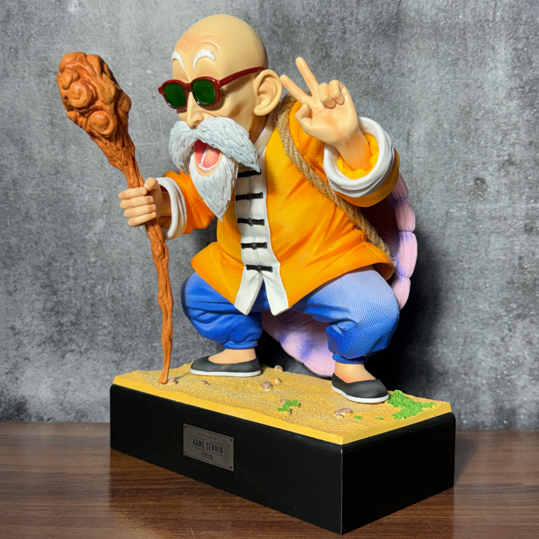Dragon Ball Z Master Roshi (Kame Sennin) With Turtle Hermit Statue Premium Action Figure PVC [ 24 CM ] || DRAGON BALL Z