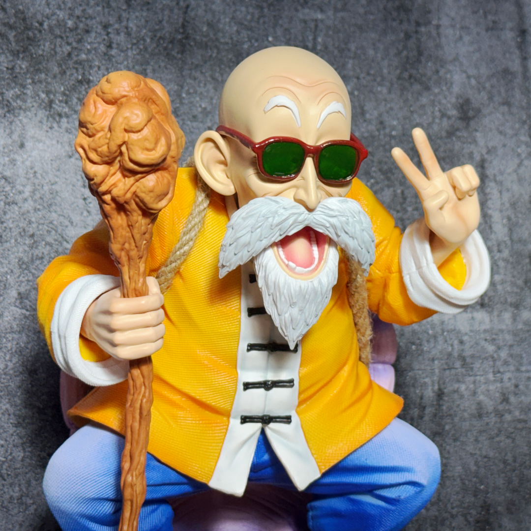 Dragon Ball Z Master Roshi (Kame Sennin) With Turtle Hermit Statue Premium Action Figure PVC [ 24 CM ] || DRAGON BALL Z