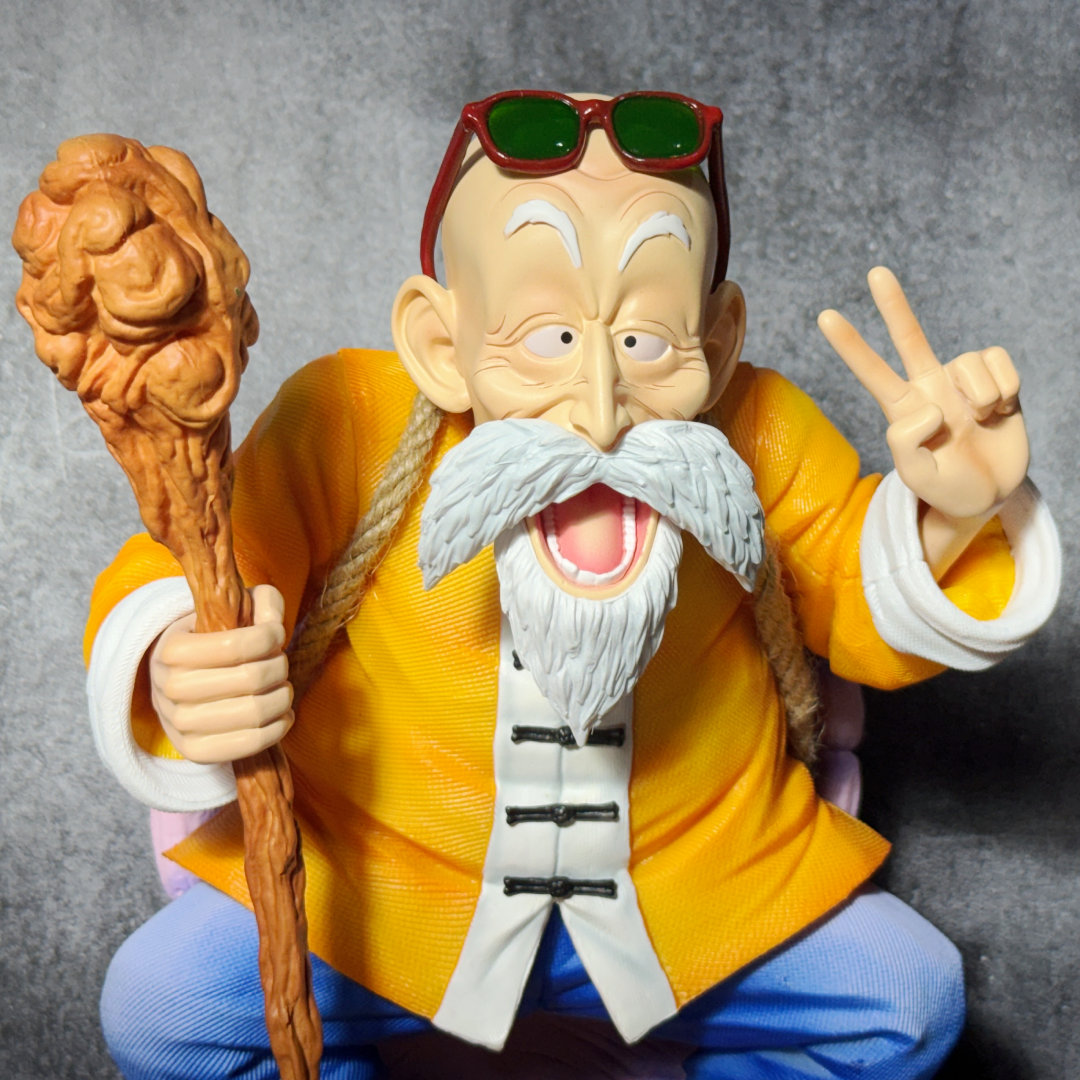 Dragon Ball Z Master Roshi (Kame Sennin) With Turtle Hermit Statue Premium Action Figure PVC [ 24 CM ] || DRAGON BALL Z