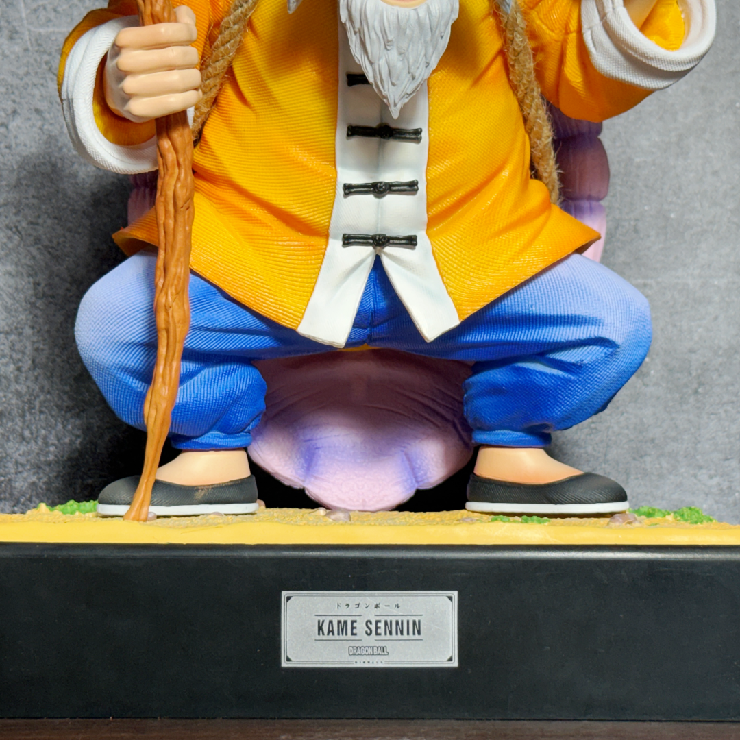 Dragon Ball Z Master Roshi (Kame Sennin) With Turtle Hermit Statue Premium Action Figure PVC [ 24 CM ] || DRAGON BALL Z