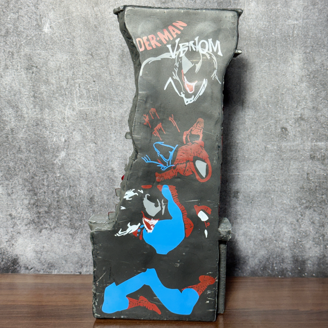 Spider-Man Venom Symbiote Poseidon || Metallic Wall-Crawler Gargoyle Premium Action Figure PVC [ 30 CM ] || MARVEL