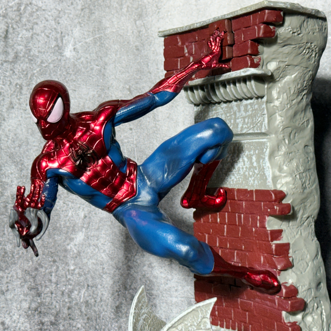 Spider-Man Venom Symbiote Poseidon || Metallic Wall-Crawler Gargoyle Premium Action Figure PVC [ 30 CM ] || MARVEL