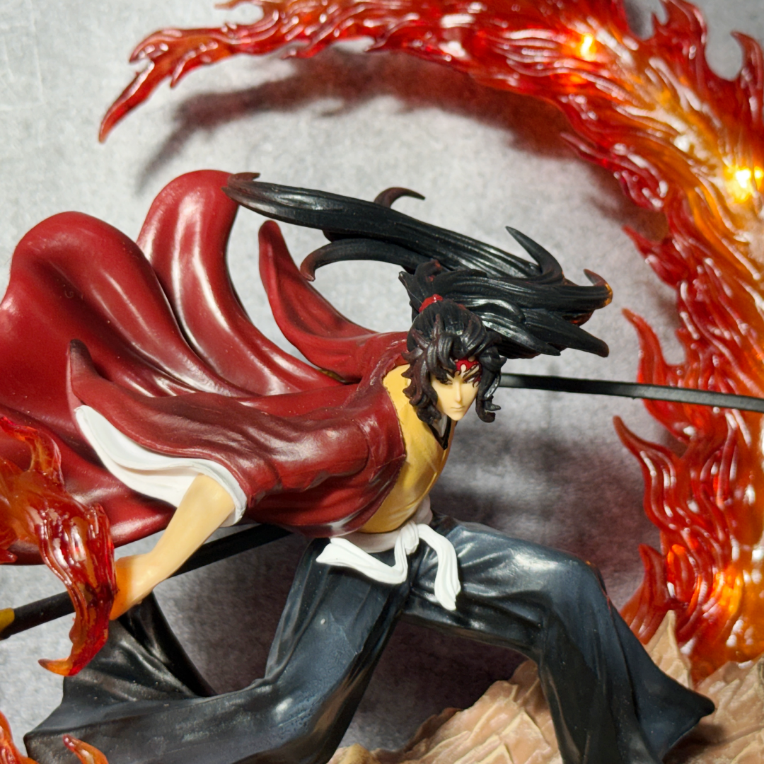 Demon Slayer Tsugikuni Yoriichi With LED Light-Up Sun Breathing Diorama Statue Premium Action Figure PVC [ 23 CM ] || DEMON SLAYER